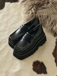 Darich ダーリッチXLプラットフォームローファーBLK黒 25.5cmのサムネイル