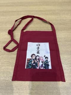 [Not for Sale] Demon Slayer: Kimetsu no Yaiba Hot Spring Tour Bonus Sacoche (Red)