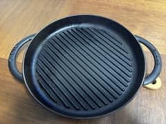 STAUB 鋳鉄グリルパン 26cm - メルカリ
