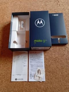 moto g50 モトローラ 箱　充電器　イヤホン　カバー　新品　フィルム３