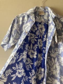 アロハシャツ　OUTDOOR ブルーのサムネイル
