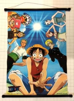 ONEPIECE タペストリー 当時物 初期 レア 希少 レトロ サンジ ルフィ