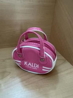 カルディ KALDI オリジナル ミニスポーツバッグ ピンクのサムネイル