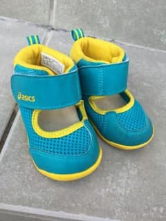 サンダル　アシックス　スニーカー　13cm　ボーダーシャツのサムネイル