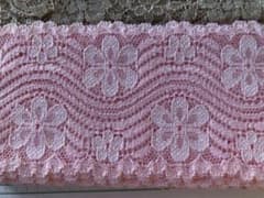 ストレッチレース　ピンク　5mのサムネイル