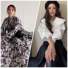 eimyistoire SheilaFlowerティアードマキシシャツワンピースのサムネイル