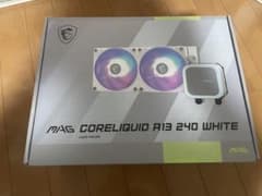 MSI MAG CORELIQUID A13 240 WHITE 水冷クーラーのサムネイル