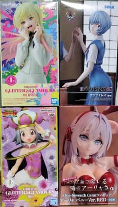 美少女フィギュア 4体セット まとめ売り - メルカリ
