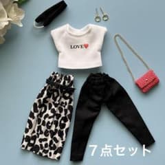 023／22cmドール服コーディネート7点セット - メルカリ