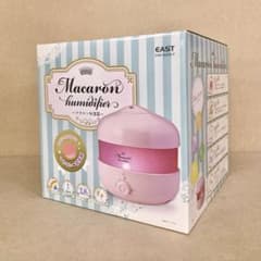 【マカロン加湿器3.8L 】アロマ対応 LEDイルミネーション　ピンクのサムネイル