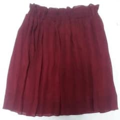 スカート シフォン ブリーツのサムネイル