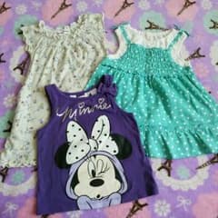rika様専用　ワンピース♡タンクトップセット　80のサムネイル