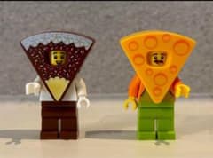 LEGO 食べ物キャラクター ミニフィギュア 2体セットのサムネイル
