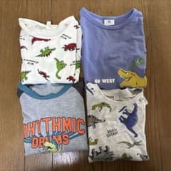 キッズ長袖4枚セット110cmのサムネイル