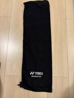 YONEX バドミントン ラケットケース 巾着袋　ブラック 未使用品のサムネイル