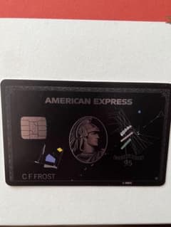 ラスト1点】AMEXセンチュリオンブラックカード サンプルカード - メルカリ