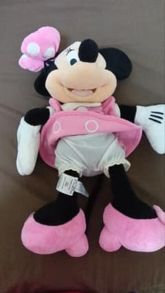 ミニーマウス ぬいぐるみ ピンクのサムネイル
