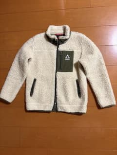 GERRY 150 フリース ボア ジャケット アイボリー カーキ アウターのサムネイル