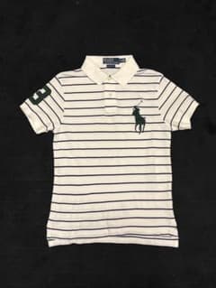 Ralph Lauren ビッグポニー ポロシャツ ボーダー y2k swag - メルカリ