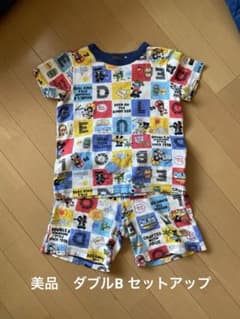 【美品】ダブルBセットアップ　サイズ110のサムネイル