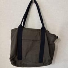 Dulton Co.Ltd キャンバストートバッグ カーキのサムネイル