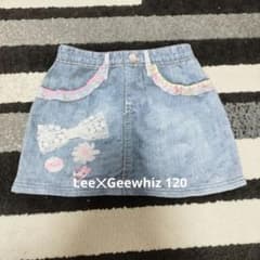 ストンプスタンプ　Lee✕Geewhiz スカート　120のサムネイル