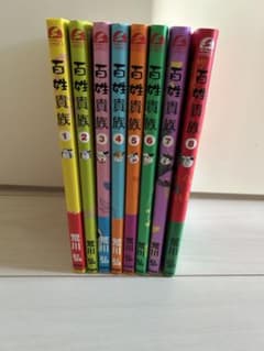 百姓貴族 全8巻セット 荒川弘 アニメ化のサムネイル