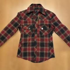 Luv maison ネルシャツ チェックシャツ 44