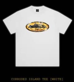 CORTEIZ CORRODED ISLAND TEE WHITE
