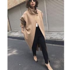 新品✨【 AMERI 】WRAP COLLAR COAT サイズF - メルカリ