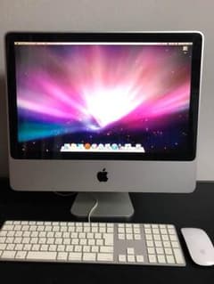 iMac 20inch (フォトショ、イラレ内蔵) キーボード、マウス付きのサムネイル