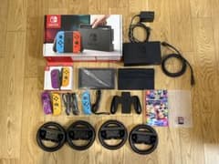 【すぐ遊べる】Nintendo Switch本体＋マリオカート8＋ハンドル 他 すぐ遊べる】Nintendo Switch本体＋マリオカート8＋ハンドル 他 - メルカリ