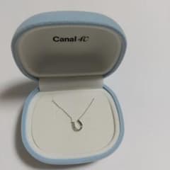 Canal 4℃ K10 ホワイトゴールド ホースシュー ネックレス 馬蹄 - メルカリ