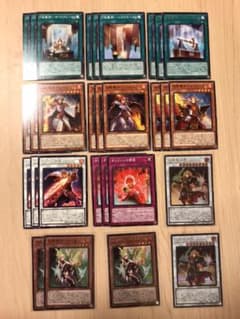 遊戯王　焔聖騎士デッキ　パーツ　　ライズオブザデュエリストのサムネイル