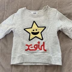 X-girl スター　星　トレーナー　90センチのサムネイル