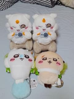 ちいかわ あのこぬいぐるみ　昆布バック 4個セットのサムネイル
