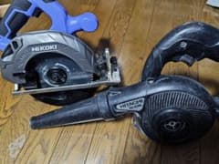 HiKOKI FC 1806DA 丸鋸＆RB18DSLブロワーのサムネイル