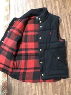 春先！Polo ラルフローレン ベスト ブラックのサムネイル