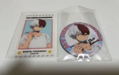 僕のヒーローアカデミア 缶バッジ＆クリアカード 轟焦凍のサムネイル