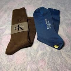 Calvin Klein Esquire メンズソックス 2足セット
