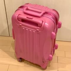 【ポンポンさん専用】スーツケース　ピンク　キャリーケース　旅行　飛行機のサムネイル