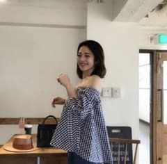 バースデーバッシュ　雑誌掲載　ギンガムチェックのサムネイル