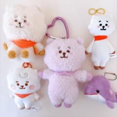 BTS JIN BT21 RJ 인형 세트