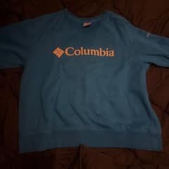 Columbia スウェット ブルー XL
