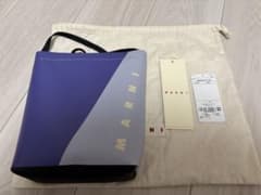 MARNI Tribeca ショルダーバッグ 半額以下 紫 グレー - メルカリ