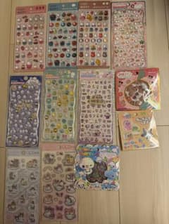 ミッフィー mofusand シール 12点まとめ売りのサムネイル