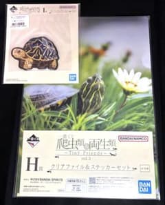 一番くじ 爬虫類＆両生類 Tiny Friends vol.3 H賞&I賞のサムネイル