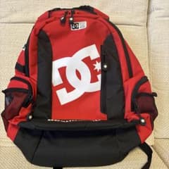 DC SHOES リュック 赤 黒のサムネイル