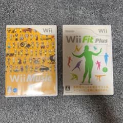 「Wii Fit Plus」「Will Music」2枚セットのサムネイル