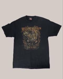 Harley Davidson ブラック Tシャツのサムネイル